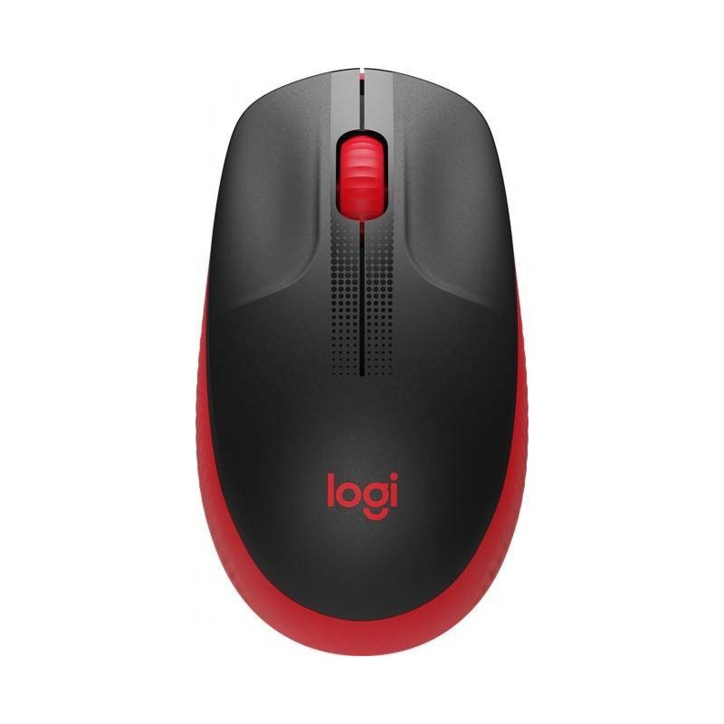 MYSZ BEZPRZEWODOWA LOGITECH M190 910-005908 CZARNO-CZERWONA