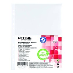 KOSZULKI GROSZKOWE A4 OFFICE PRODUCTS PP 100SZT