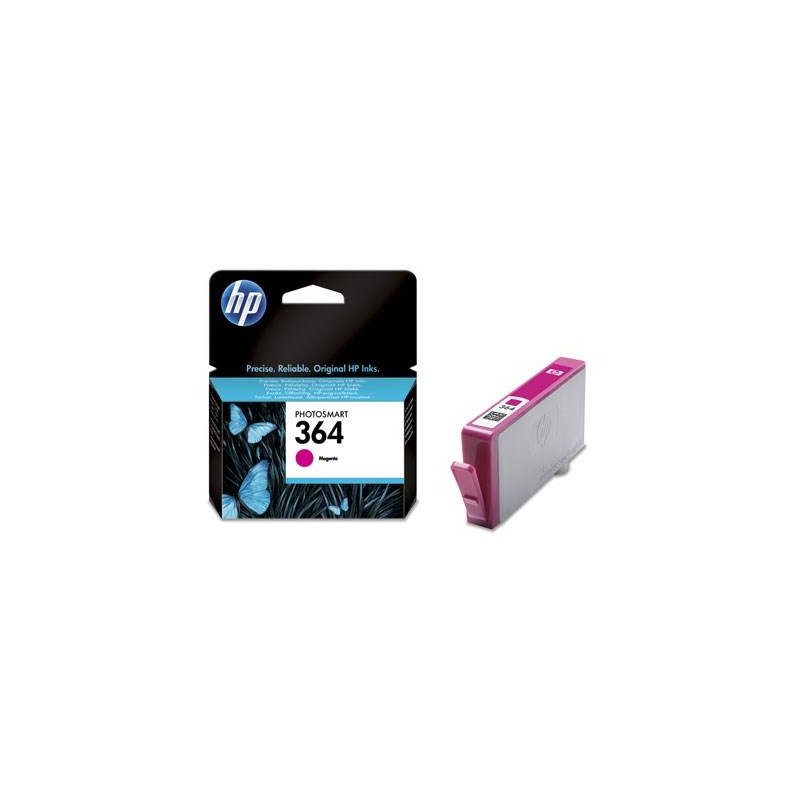 TUSZ ORYGINALNY HP364 CB319EE MAGENTA 3 ML PO TERMINIE