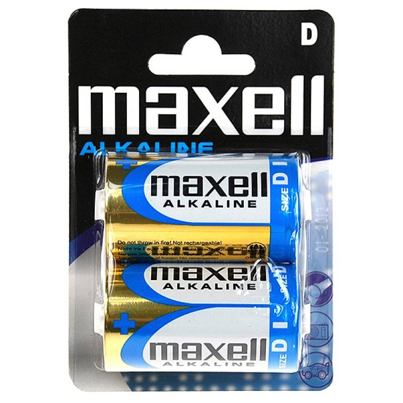 BATERIA ALKALICZNA LR20 MAXELL 2SZT