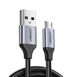 KABEL USB DO MICRO USB UGREEN US290 QC 3.0 2.4A 1.5M (CZARNY)