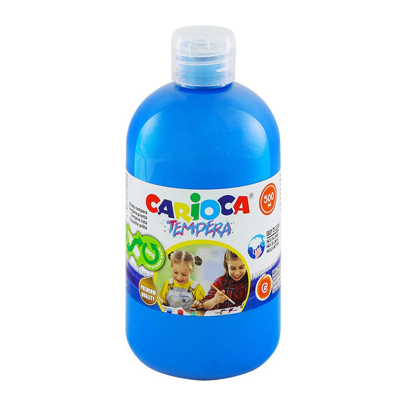 FARBA TEMPERA CARIOCA 40427/05 170-2663 500ML BŁĘKIT