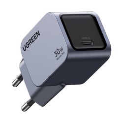 ŁADOWARKA SIECIOWA UGREEN NEXODE PRO 30W, USB-C (SZARA)