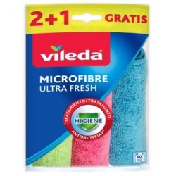 ŚCIERECZKA  VILEDA MIKROFIBRA ULTRA FRESH VI167602 3 SZT