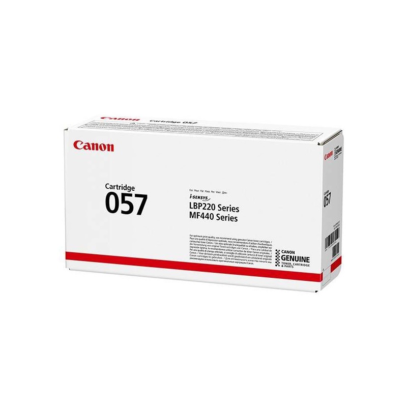 CANON ORYGINALNY TONER 057, BLACK, 3100S, 3009C002, CANON LBP228, LBP226, LBP223, MF449, MF446, MF445, MF443, O