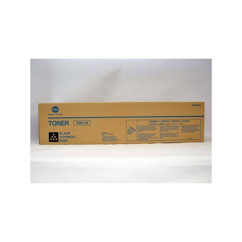 TONER ORYGINALNY MINOLTA TN611K A070150 CZARNY 45000 STRON