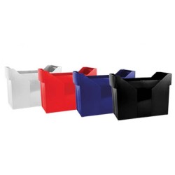 PUDŁO ARCHIWIZACYJNE 330X260X160MM DONAU GRANATOWY PLASTIK