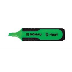 ZAKREŚLACZ DONAU D-TEXT ZIELONY 1-5MM