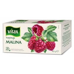 HERBATA MALINOWA VITAX INSPIRATIONS 20 TOREBEK