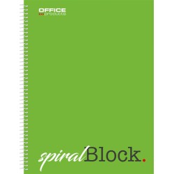 KOŁONOTATNIK A4 OFFICE PRODUCTS KRATKA 80KART