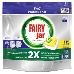 TABLETKI DO ZMYWARKI  PROFESJONALNE FAIRY ALL-IN-ONE 115SZT