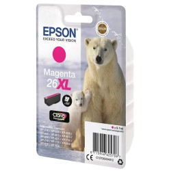 TUSZ ORYGINALNY EPSON T2633 C13T26334012 MAGENTA  9,7 ML PO TERMINIE