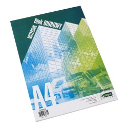 BLOK BIUROWY A4 D.RECT KRATKA 100KART