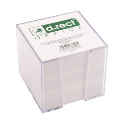 KOSTKA BIUROWA W POJEMNIKU 85X85X80 D.RECT BIAŁA