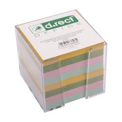 KOSTKA BIUROWA W POJEMNIKU 85X85X80 D.RECT MIX KOLORÓW