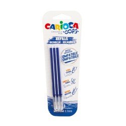 WKŁAD DO DŁUGOPISU WYMAZYWALNY CARIOCA 43041/02 OOPS 160-2520 NIEBIESKI 3SZT BLISTER