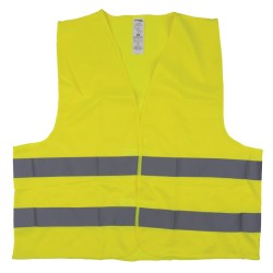 KAMIZELKA ODBLASKOWA ŻÓŁTA DONAU SAFETY 2XL