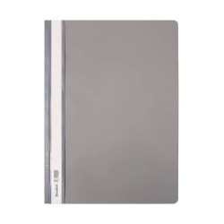 SKOROSZYT TWARDY PLASTIKOWY A4 BIUR-FOL ST-01-07 SZARY PVC 20SZT