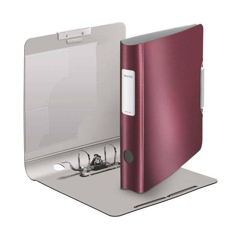 SEGREGATOR A4 POLYFOAM LEITZ STYLE 65MM 11090028 CIEMNO CZERWONY