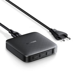 Ładowarka sieciowa UGREEN CD226, USB QC3.0, 3x USB-C, 100W, PD (czarny)